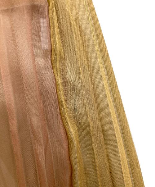 Ameri（アメリ）AMERI (アメリ) プリーツスカート ブラウン サイズ:Sの古着・服飾アイテム