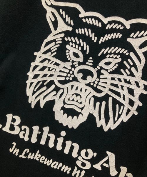 A BATHING APE（アベイシングエイプ）A BATHING APE (アベイシングエイプ) 半袖スウェット ブラック サイズ:XXSの古着・服飾アイテム
