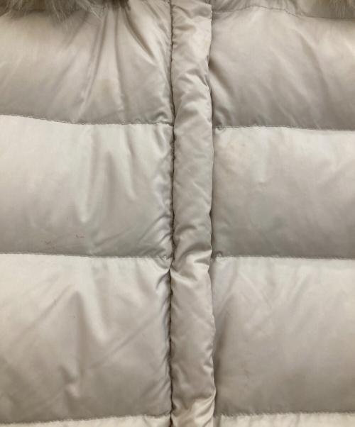 MONCLER（モンクレール）MONCLER (モンクレール) ダウンジャケット ベージュの古着・服飾アイテム