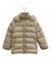 MONCLER（モンクレール）の古着「ダウンジャケット」｜ベージュ