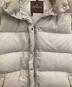 中古・古着 MONCLER (モンクレール) ダウンジャケット ベージュ：11000円