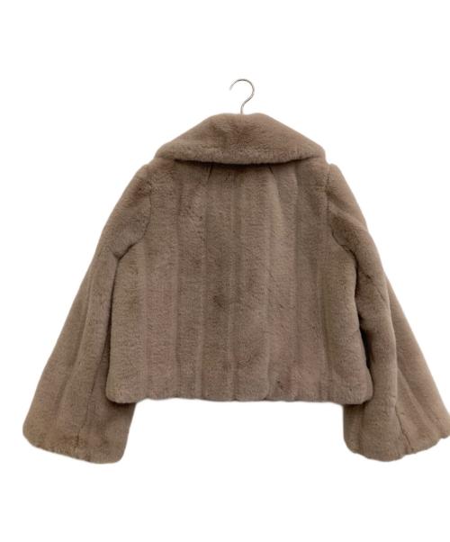 HER LIP TO（ハーリップトゥ）Her lip to (ハーリップトゥ) Winter Love Faux Fur Coat ピンク サイズ:Mの古着・服飾アイテム