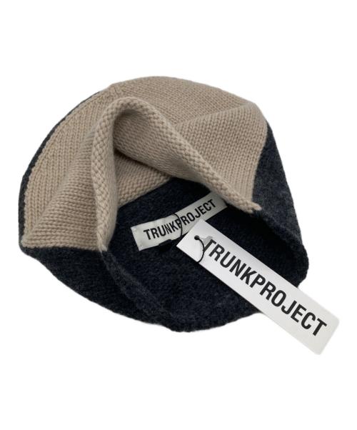 TRUNKPROJECT（トランクプロジェクト）TRUNKPROJECT (トランクプロジェクト) ニット帽 グレーの古着・服飾アイテム