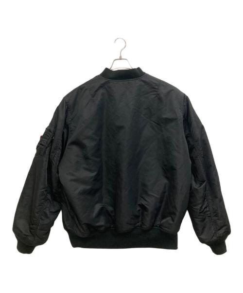 ALPHA（アルファ）ALPHA (アルファ) MA-1ジャケット ブラック サイズ:4Lの古着・服飾アイテム