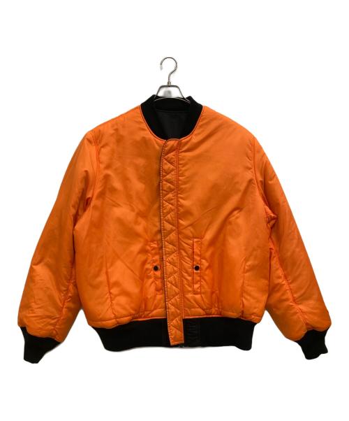 ALPHA（アルファ）ALPHA (アルファ) MA-1ジャケット ブラック サイズ:4Lの古着・服飾アイテム