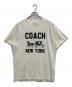 COACH（コーチ）の古着「プリントTシャツ」｜ホワイト