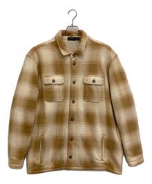 POLO RALPH LAUREN（ポロ・ラルフローレン）の古着「裏ボアシャツジャケット」｜ベージュ