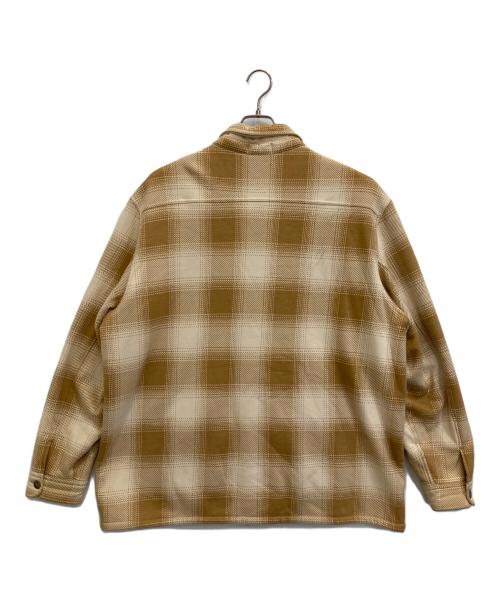 POLO RALPH LAUREN（ポロ・ラルフローレン）POLO RALPH LAUREN (ポロ・ラルフローレン) 裏ボアシャツジャケット ベージュ サイズ:XXLの古着・服飾アイテム
