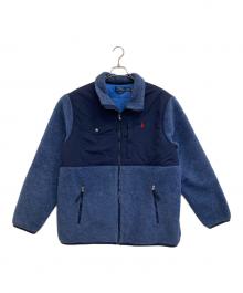 POLO RALPH LAUREN（ポロ・ラルフローレン）の古着「フリースジャケット」｜ネイビー