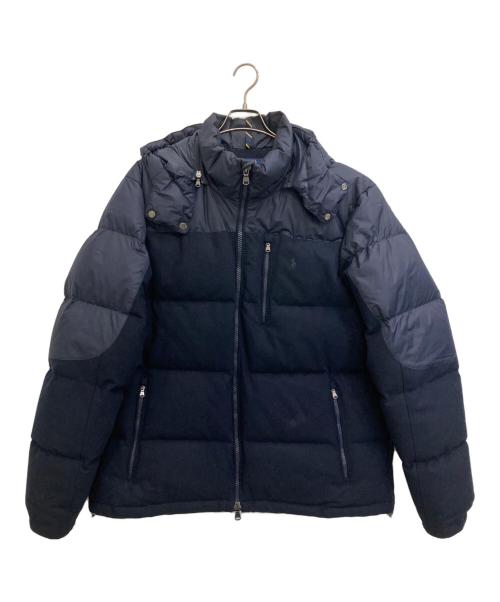 POLO RALPH LAUREN（ポロ・ラルフローレン）POLO RALPH LAUREN (ポロ・ラルフローレン) ダウンジャケット ネイビー サイズ:XXLの古着・服飾アイテム