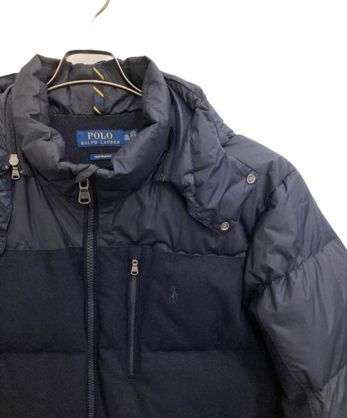 POLO RALPH LAUREN（ポロ・ラルフローレン）POLO RALPH LAUREN (ポロ・ラルフローレン) ダウンジャケット ネイビー サイズ:XXLの古着・服飾アイテム