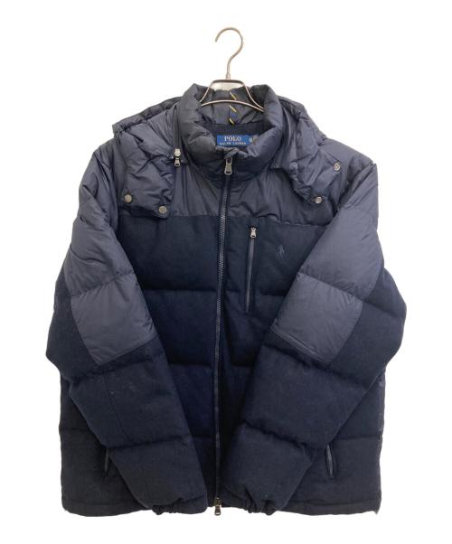 POLO RALPH LAUREN（ポロ・ラルフローレン）POLO RALPH LAUREN (ポロ・ラルフローレン) ダウンジャケット ネイビー サイズ:XXLの古着・服飾アイテム