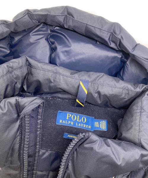 POLO RALPH LAUREN（ポロ・ラルフローレン）POLO RALPH LAUREN (ポロ・ラルフローレン) ダウンジャケット ネイビー サイズ:XXLの古着・服飾アイテム