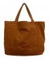 maison kitsune (メゾンキツネ) FOX HEAD LARGE TOTE ブラウン：8000円