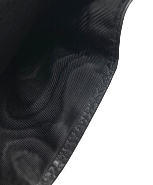 Maison Margiela（メゾンマルジェラ）Maison Margiela (メゾンマルジェラ) 4ステッチ3つ折りウォレット ブラックの古着・服飾アイテム