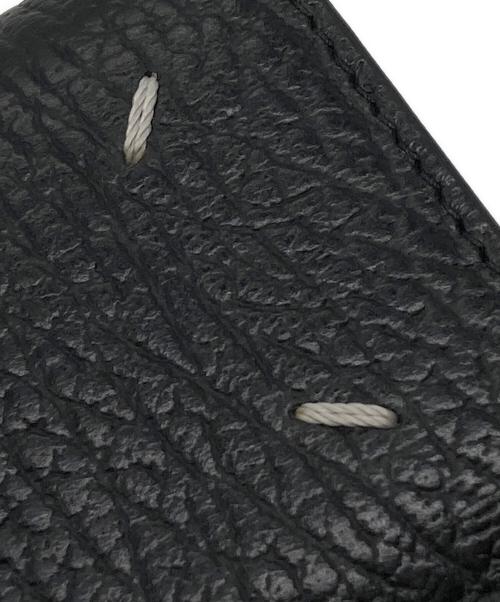Maison Margiela（メゾンマルジェラ）Maison Margiela (メゾンマルジェラ) 4ステッチ3つ折りウォレット ブラックの古着・服飾アイテム