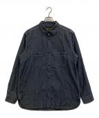 NIGEL CABOURNナイジェルケーボン）の古着「ニューメディカルシャツ」｜インディゴ