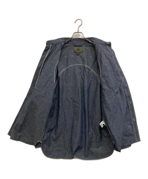 NIGEL CABOURN（ナイジェルケーボン）NIGEL CABOURN (ナイジェルケーボン) ニューメディカルシャツ インディゴ サイズ:SIZE 52の古着・服飾アイテム