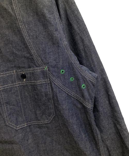 NIGEL CABOURN（ナイジェルケーボン）NIGEL CABOURN (ナイジェルケーボン) ニューメディカルシャツ インディゴ サイズ:SIZE 52の古着・服飾アイテム