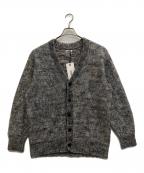 Coohemコーヘン）の古着「KOUHEN SHAGGY DOG CARDIGAN」｜グレー