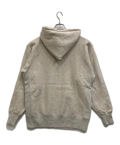 Champion REVERSE WEAVE（チャンピオン リバース ウィーブ）Champion REVERSE WEAVE (チャンピオン リバース ウィーブ) 後付けパーカー アイボリー サイズ:L 未使用品の古着・服飾アイテム