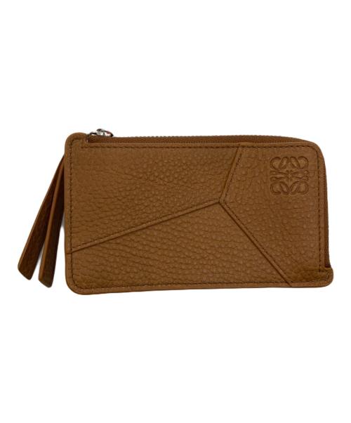 LOEWE（ロエベ）LOEWE (ロエベ) PUZZLE EDGE COIN CARDHOLDER ブラウンの古着・服飾アイテム