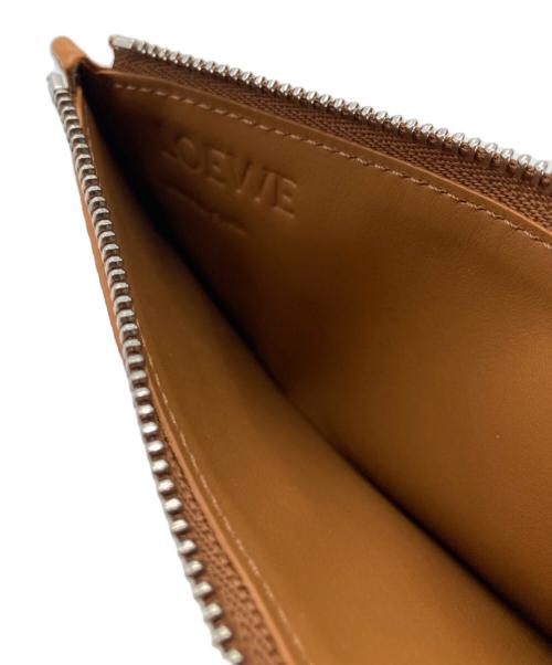 LOEWE（ロエベ）LOEWE (ロエベ) PUZZLE EDGE COIN CARDHOLDER ブラウンの古着・服飾アイテム