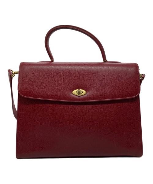 COACH（コーチ）COACH (コーチ) 2WAYショルダーバッグ レッドの古着・服飾アイテム