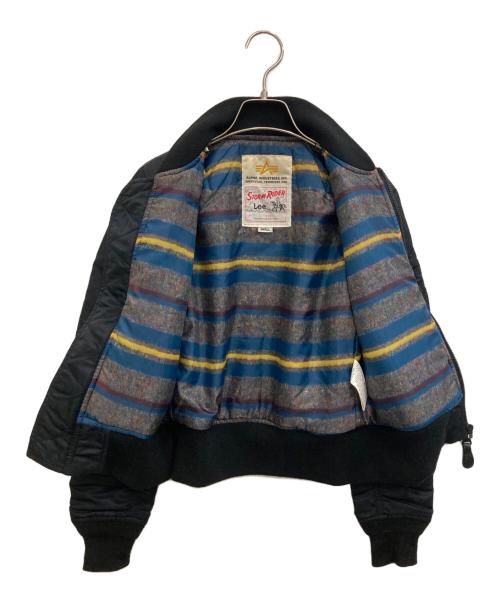 ALPHA（アルファ）ALPHA (アルファ) LEE (リー) ストームライダー/MA-1ジャケット ネイビー サイズ:Sの古着・服飾アイテム