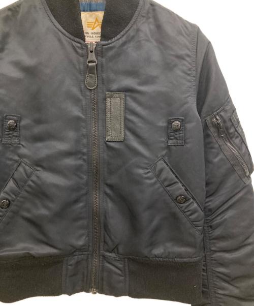 ALPHA（アルファ）ALPHA (アルファ) LEE (リー) ストームライダー/MA-1ジャケット ネイビー サイズ:Sの古着・服飾アイテム
