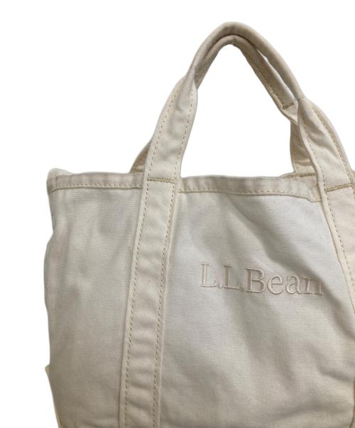 L.L.Bean（エルエルビーン）L.L.Bean (エルエルビーン) トートバッグ ホワイトの古着・服飾アイテム