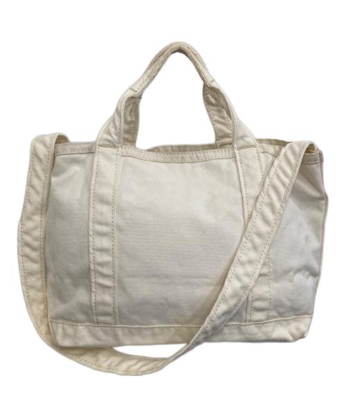L.L.Bean（エルエルビーン）L.L.Bean (エルエルビーン) トートバッグ ホワイトの古着・服飾アイテム