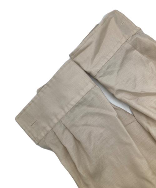 ULTERIOR（アルテリア）ULTERIOR (アルテリア) SILKY SOFT TWILL SKIPPER SHIRT ベージュ サイズ:4の古着・服飾アイテム