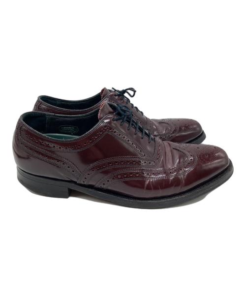 Florsheim（フローシャイム）Florsheim (フローシャイム) ウィングチップシューズ ブラウン サイズ:26の古着・服飾アイテム