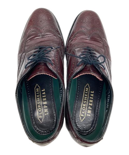 Florsheim（フローシャイム）Florsheim (フローシャイム) ウィングチップシューズ ブラウン サイズ:26の古着・服飾アイテム