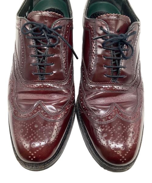 Florsheim（フローシャイム）Florsheim (フローシャイム) ウィングチップシューズ ブラウン サイズ:26の古着・服飾アイテム