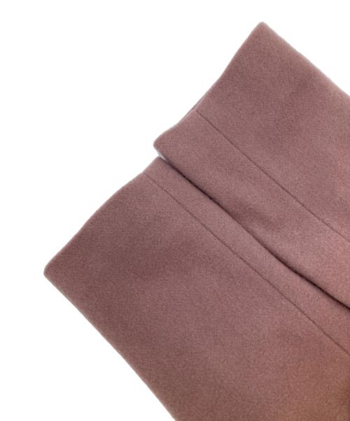 BLUE LABEL CRESTBRIDGE（ブルーレーベルクレストブリッジ）BLUE LABEL CRESTBRIDGE (ブルーレーベルクレストブリッジ) ウールコート ピンク サイズ:36の古着・服飾アイテム
