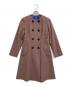 BLUE LABEL CRESTBRIDGE（ブルーレーベルクレストブリッジ）の古着「ウールコート」｜ピンク