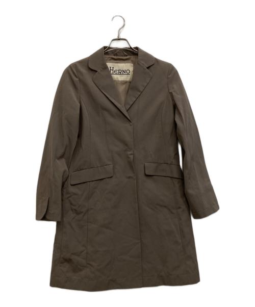 HERNO（ヘルノ）HERNO (ヘルノ) コート ブラウン サイズ:42の古着・服飾アイテム
