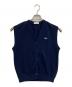 LACOSTE（ラコステ）の古着「ニットベスト」｜ネイビー