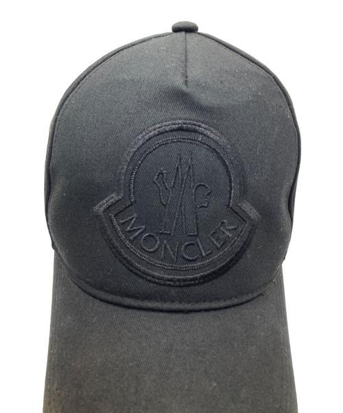 MONCLER（モンクレール）MONCLER (モンクレール) BASEBALL HAT ブラックの古着・服飾アイテム