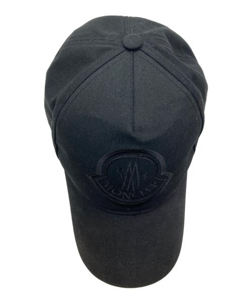 MONCLER（モンクレール）MONCLER (モンクレール) BASEBALL HAT ブラックの古着・服飾アイテム