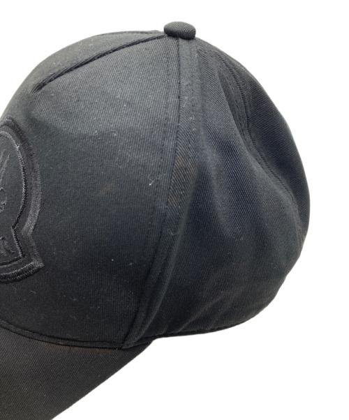 MONCLER（モンクレール）MONCLER (モンクレール) BASEBALL HAT ブラックの古着・服飾アイテム
