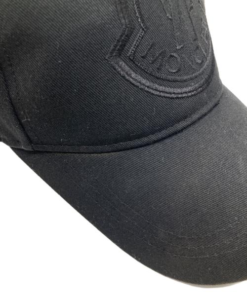 MONCLER（モンクレール）MONCLER (モンクレール) BASEBALL HAT ブラックの古着・服飾アイテム