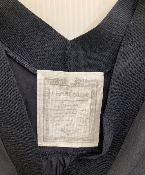 BEARDSLEY（ビアズリー）BEARDSLEY (ビアズリー) シアーブラウスカーデ ネイビー サイズ:FREE 未使用品の古着・服飾アイテム
