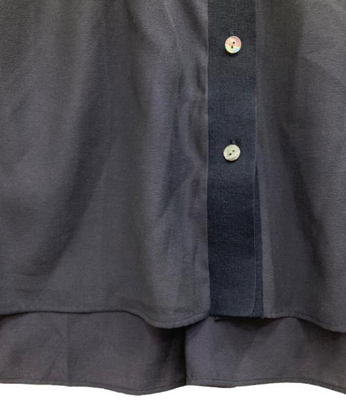 BEARDSLEY（ビアズリー）BEARDSLEY (ビアズリー) シアーブラウスカーデ ネイビー サイズ:FREE 未使用品の古着・服飾アイテム