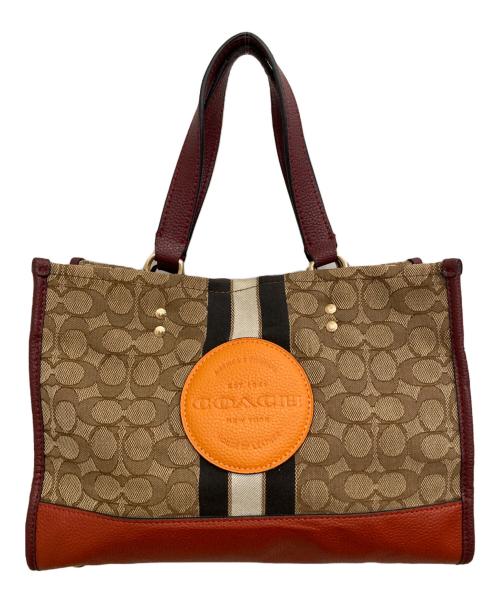 COACH（コーチ）COACH (コーチ) 2WAYバッグ ブラウンの古着・服飾アイテム