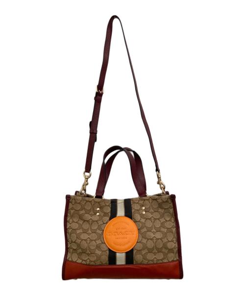 COACH（コーチ）COACH (コーチ) 2WAYバッグ ブラウンの古着・服飾アイテム