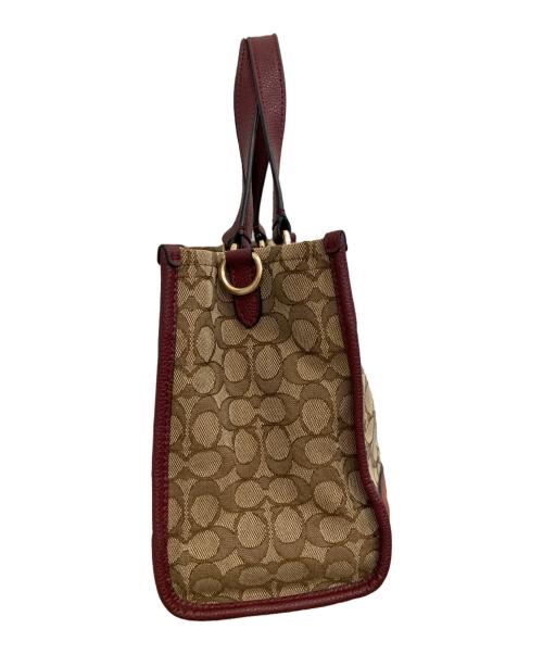 COACH（コーチ）COACH (コーチ) 2WAYバッグ ブラウンの古着・服飾アイテム
