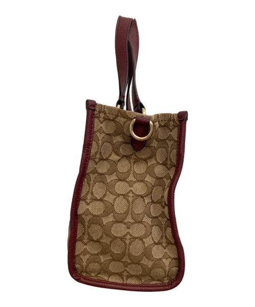 COACH（コーチ）COACH (コーチ) 2WAYバッグ ブラウンの古着・服飾アイテム